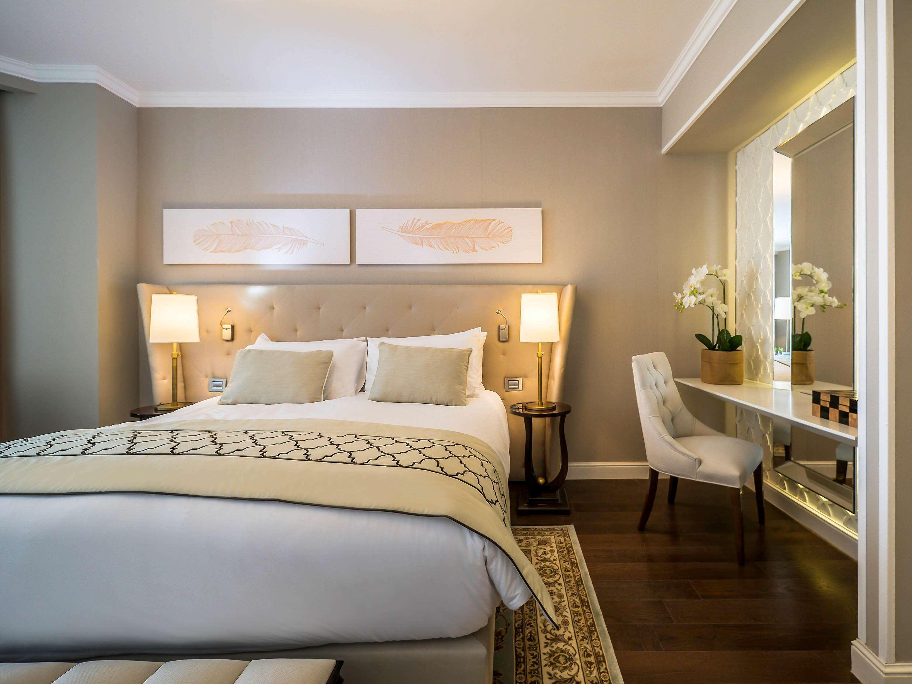 David Tower Hotel Netanya By Prima Hotels - 16 Years Plus ภายนอก รูปภาพ A bedroom at the Mandarin Oriental, London
