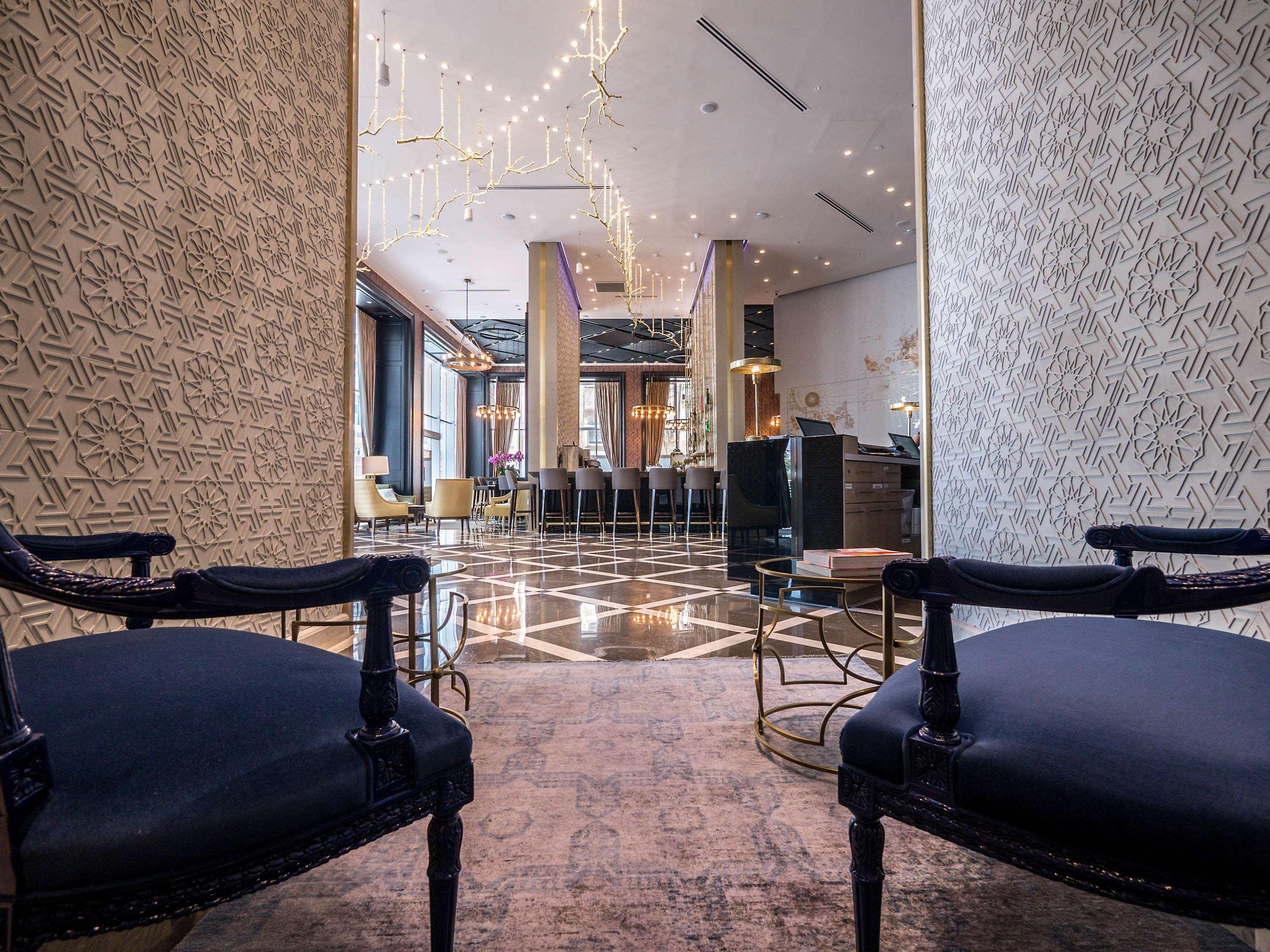 David Tower Hotel Netanya By Prima Hotels - 16 Years Plus ภายนอก รูปภาพ The lobby of the hotel