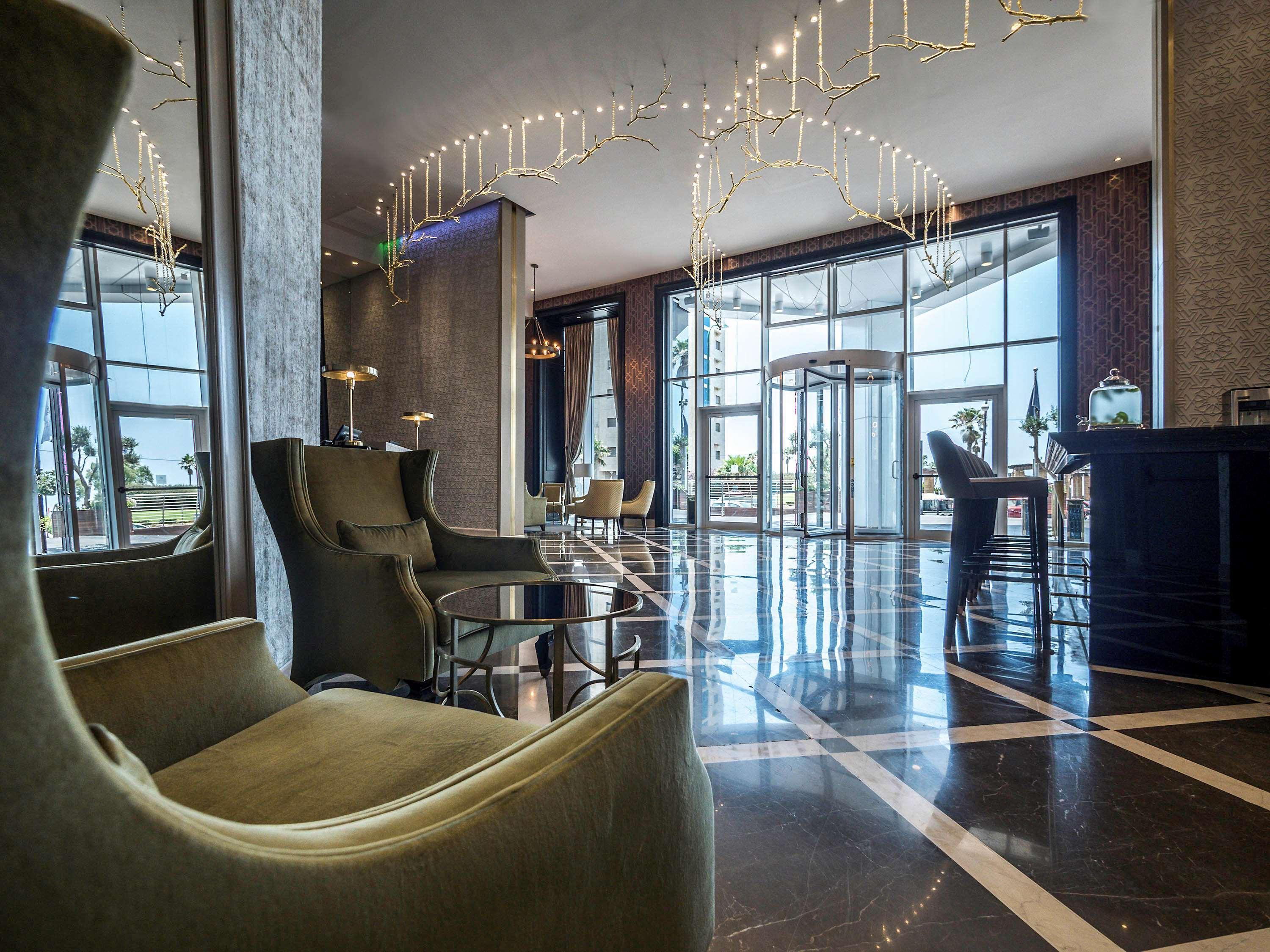 David Tower Hotel Netanya By Prima Hotels - 16 Years Plus ภายนอก รูปภาพ Lobby