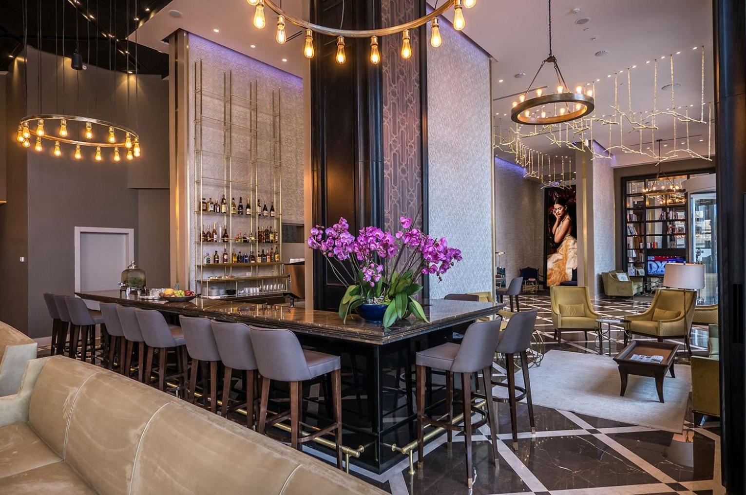 David Tower Hotel Netanya By Prima Hotels - 16 Years Plus ภายนอก รูปภาพ The bar at the hotel