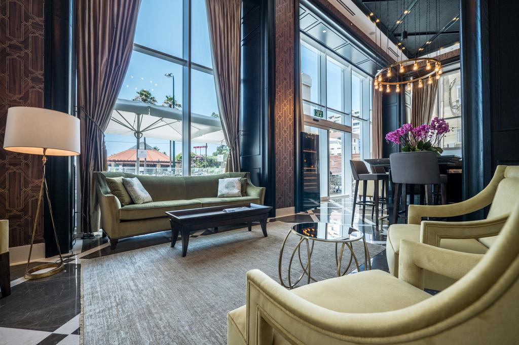 David Tower Hotel Netanya By Prima Hotels - 16 Years Plus ภายนอก รูปภาพ The hotel's lobby