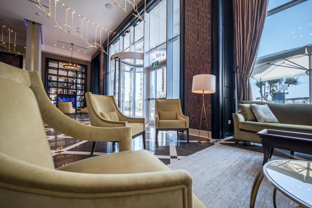 David Tower Hotel Netanya By Prima Hotels - 16 Years Plus ภายนอก รูปภาพ Lobby