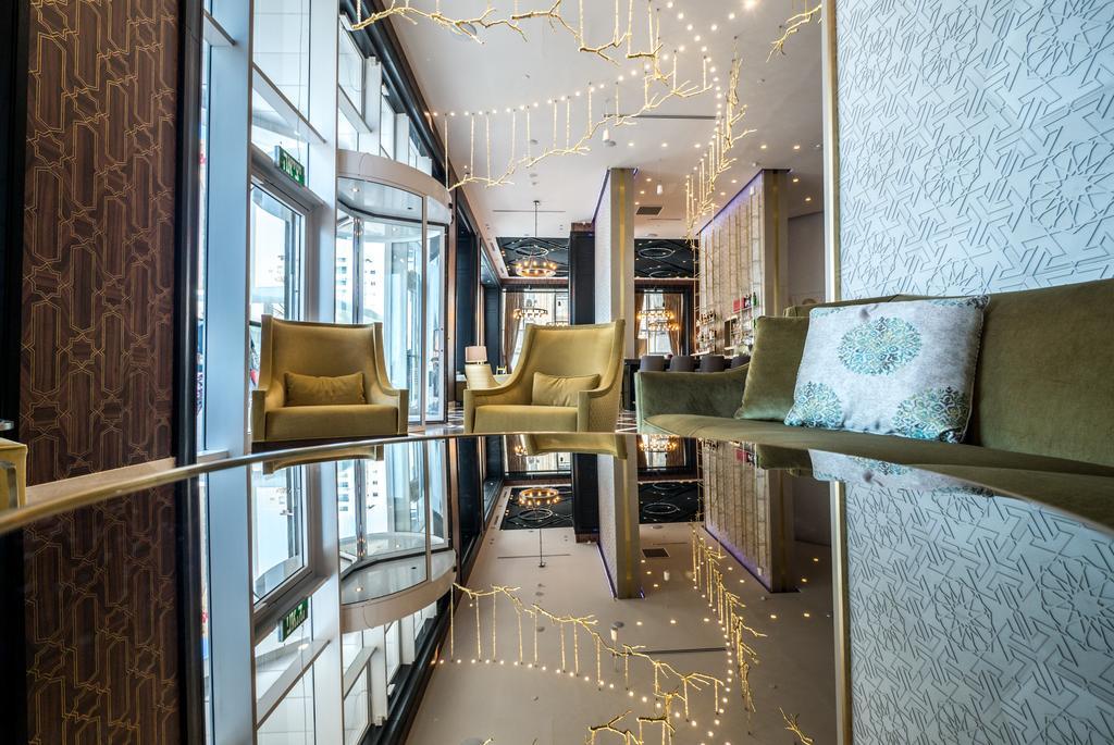 David Tower Hotel Netanya By Prima Hotels - 16 Years Plus ภายนอก รูปภาพ The interior of the lounge
