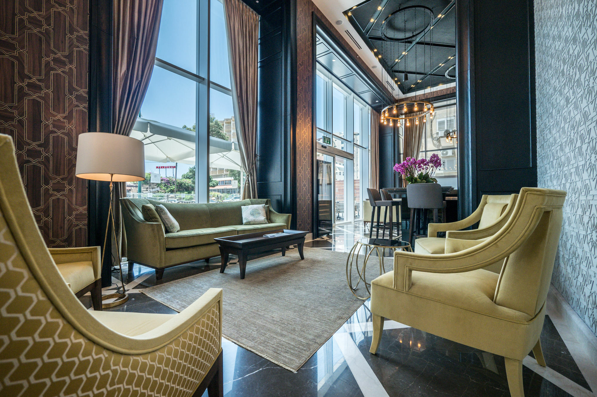 David Tower Hotel Netanya By Prima Hotels - 16 Years Plus ภายนอก รูปภาพ Lobby